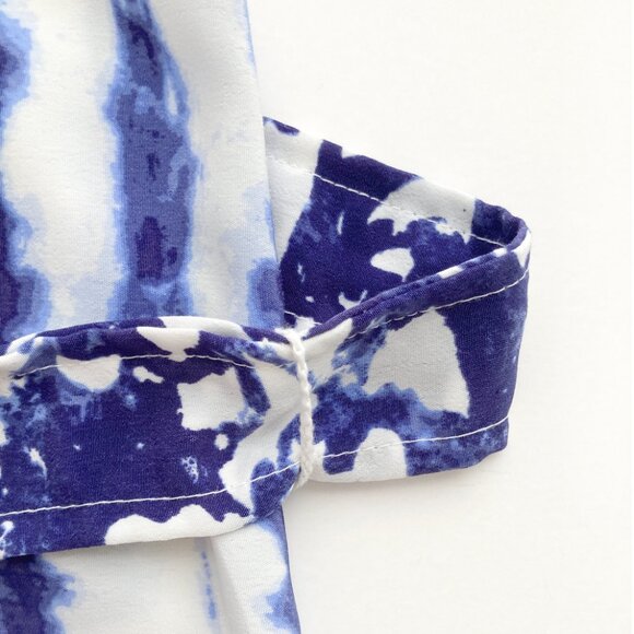 Peter Som for Design Nation Shibori & Tie Dye Belted Shirt Dress - Picture 11 of 16